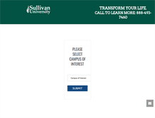 Tablet Screenshot of choosesullivan.com